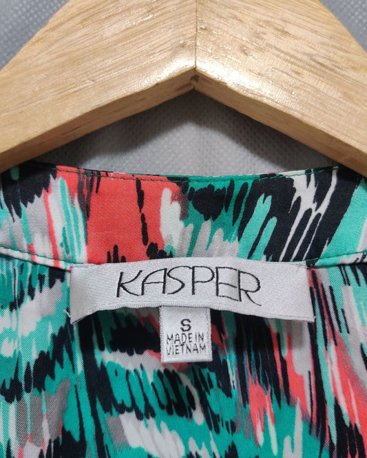 Kasper Blue For Women Crop Top S