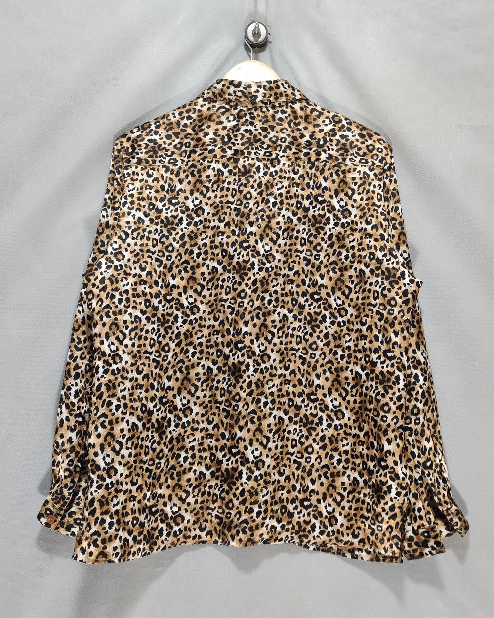 Kathie Lee Leopard Print For Women Top Shirt L