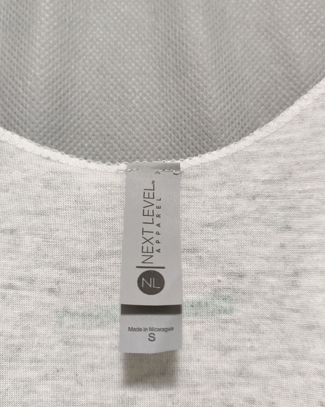 Next Level White Cotton Vest T Shirt For Women S