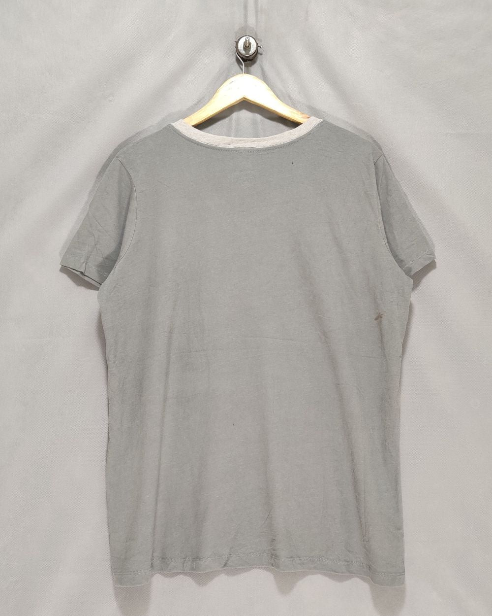 Nike Gray Cotton T Shirt For Women XL