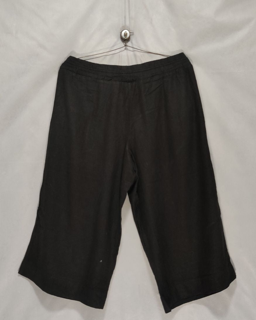 Time And Tru Black Plazo For Women XXL