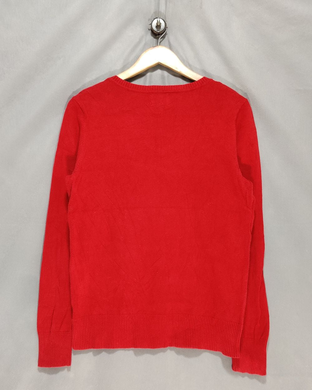 St John's Bay Red Sweater For Women M