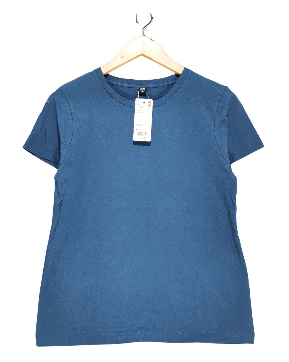 Uniqlo Blue Cotton T Shirt For Women S