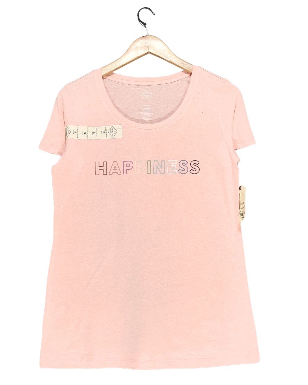 St John's Bay Pink Cotton T Shirt For Women S