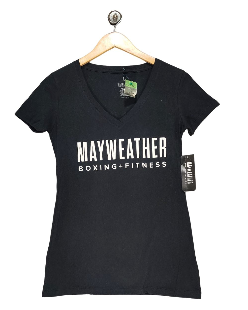 Mayweather Black Cotton T Shirt For Women S