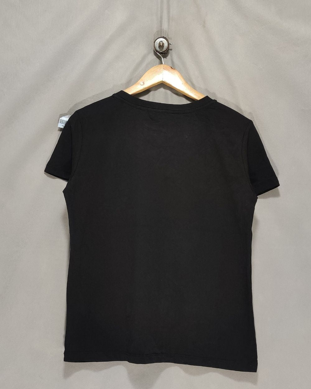 BB Dakota Black Cotton T Shirt For Women M
