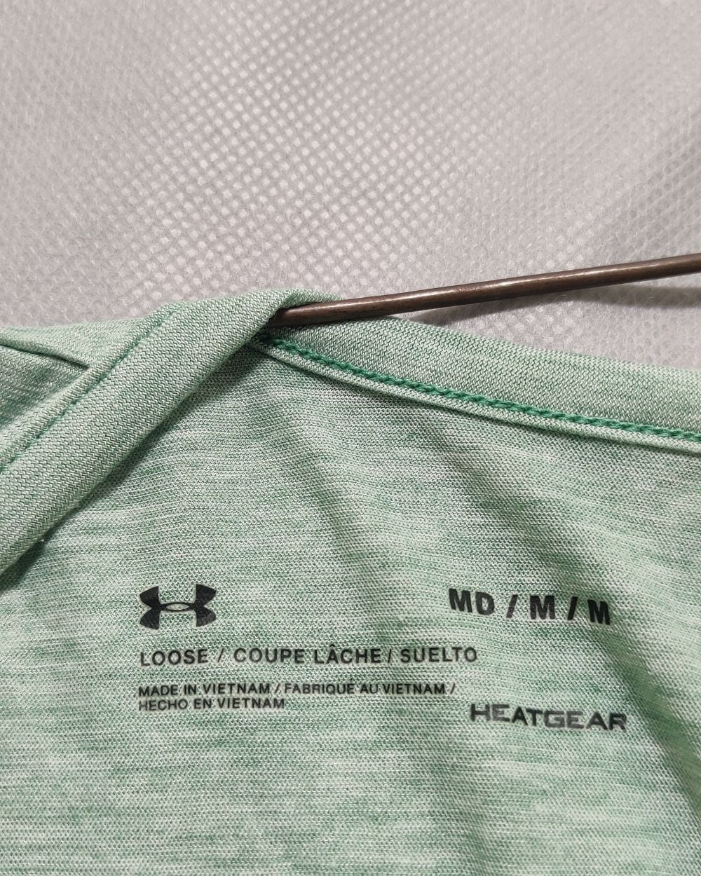 Under Armour Green Cotton T Shirt For Women M