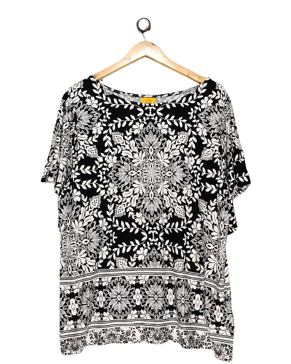 Ruby Rd Black For Women Top XL