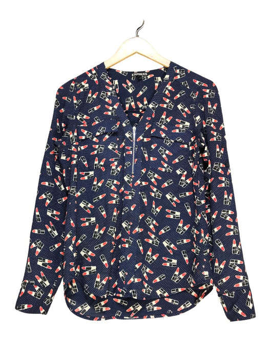 Express Blue For Women Crop Top XS