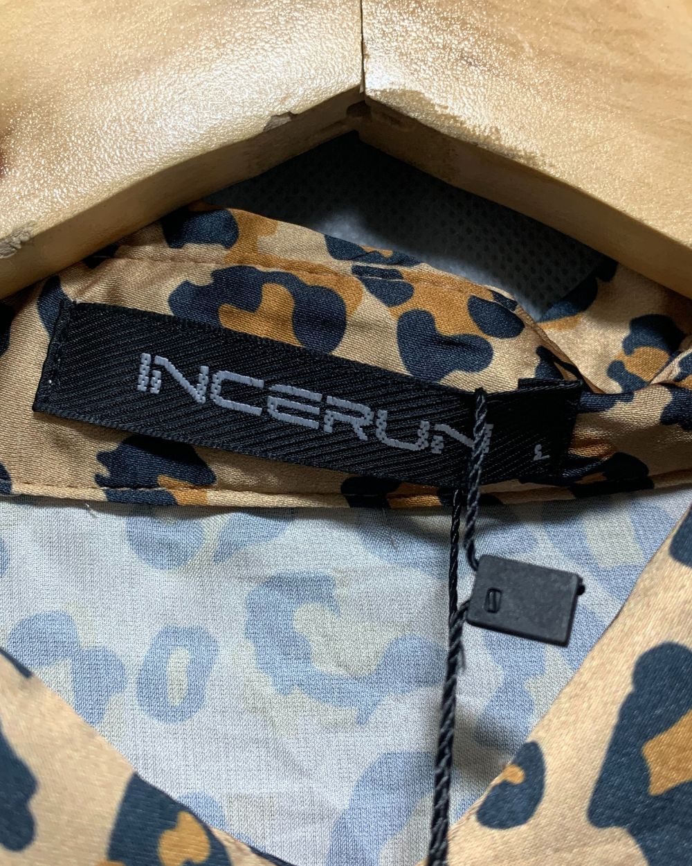 Incerun Leopard Print For Women Top Shirt L
