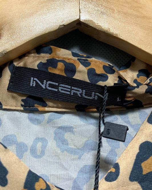 Incerun Leopard Print For Women Top Shirt L