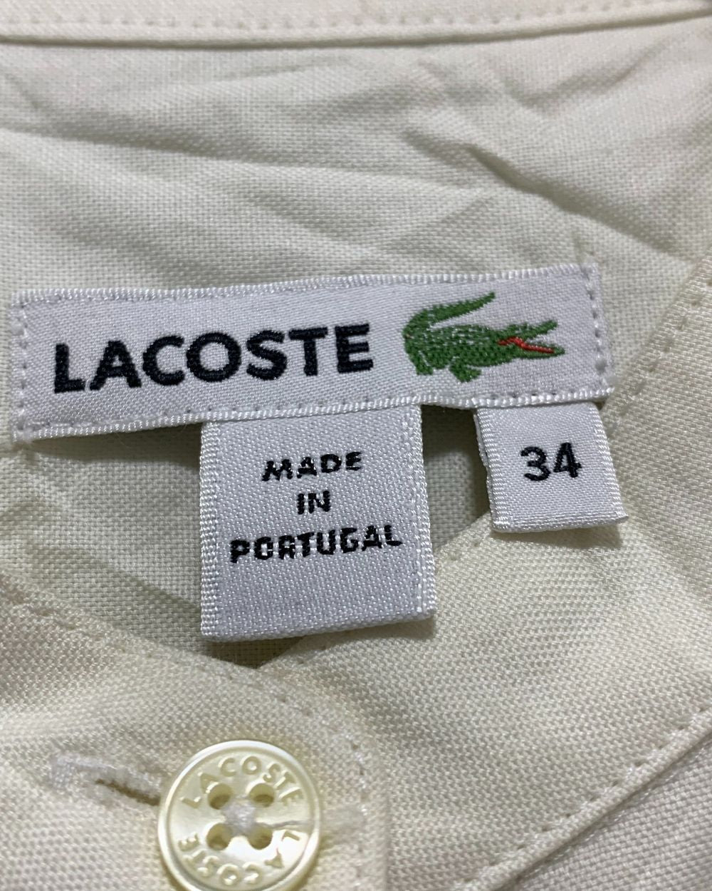 Lacoste Gray For Women Top M