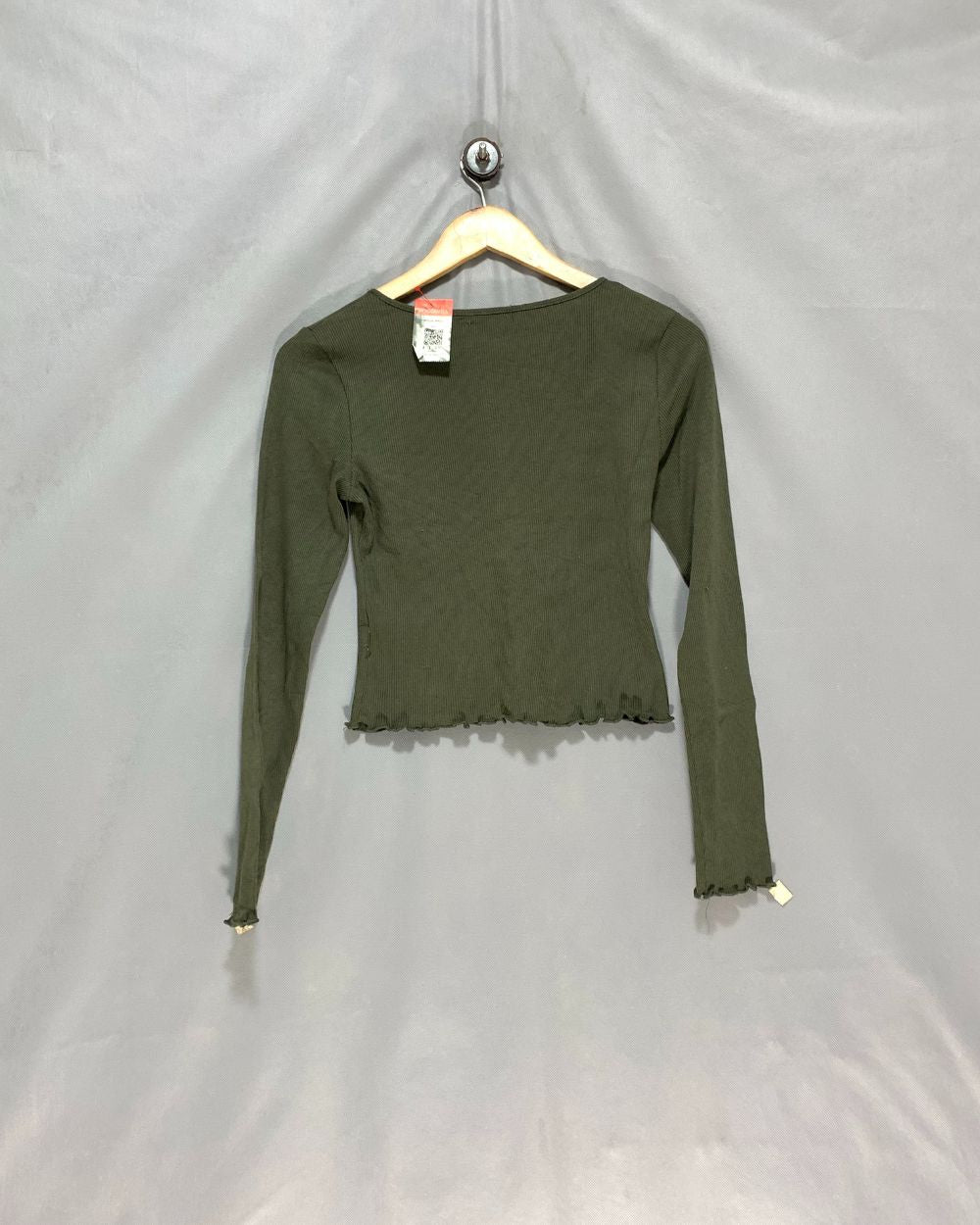 Heart Hips Green For Women Crop Top S