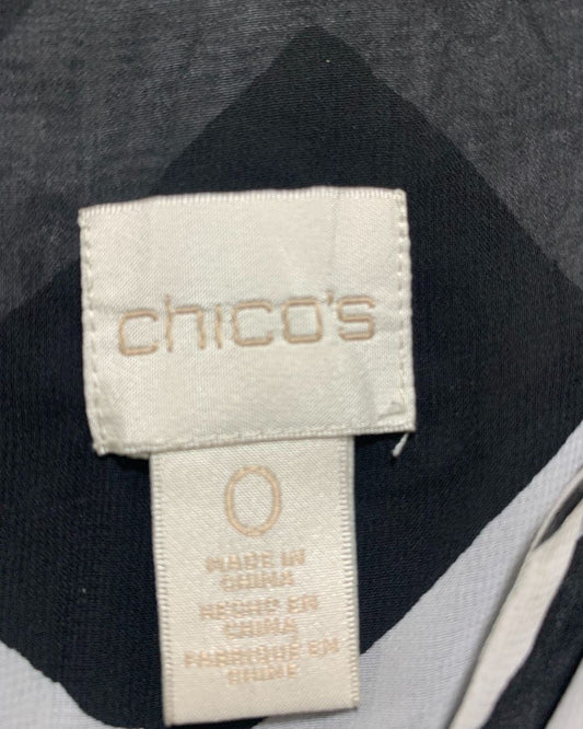 Chico's Black For Women Top Shirt M