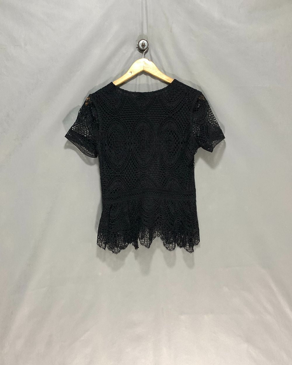 H&M Black For Women Crop Top S