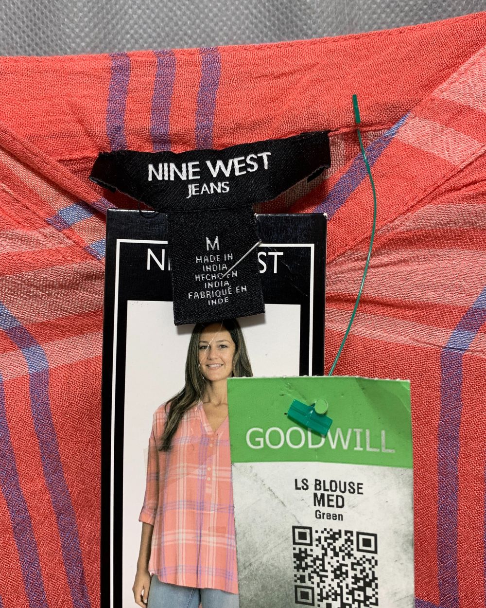 Nine West Red For Women Top M