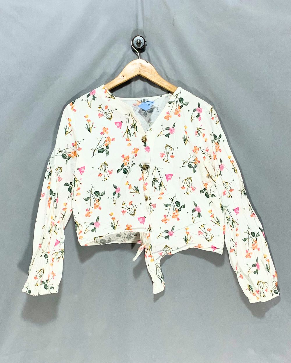 H&M White For Women Crop Top 14 Years