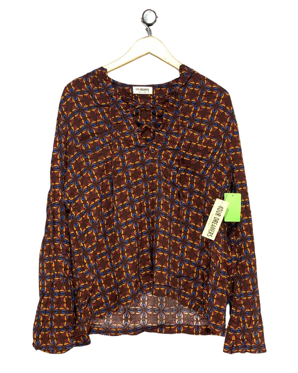 4our Dreamers Brown For Women Top S