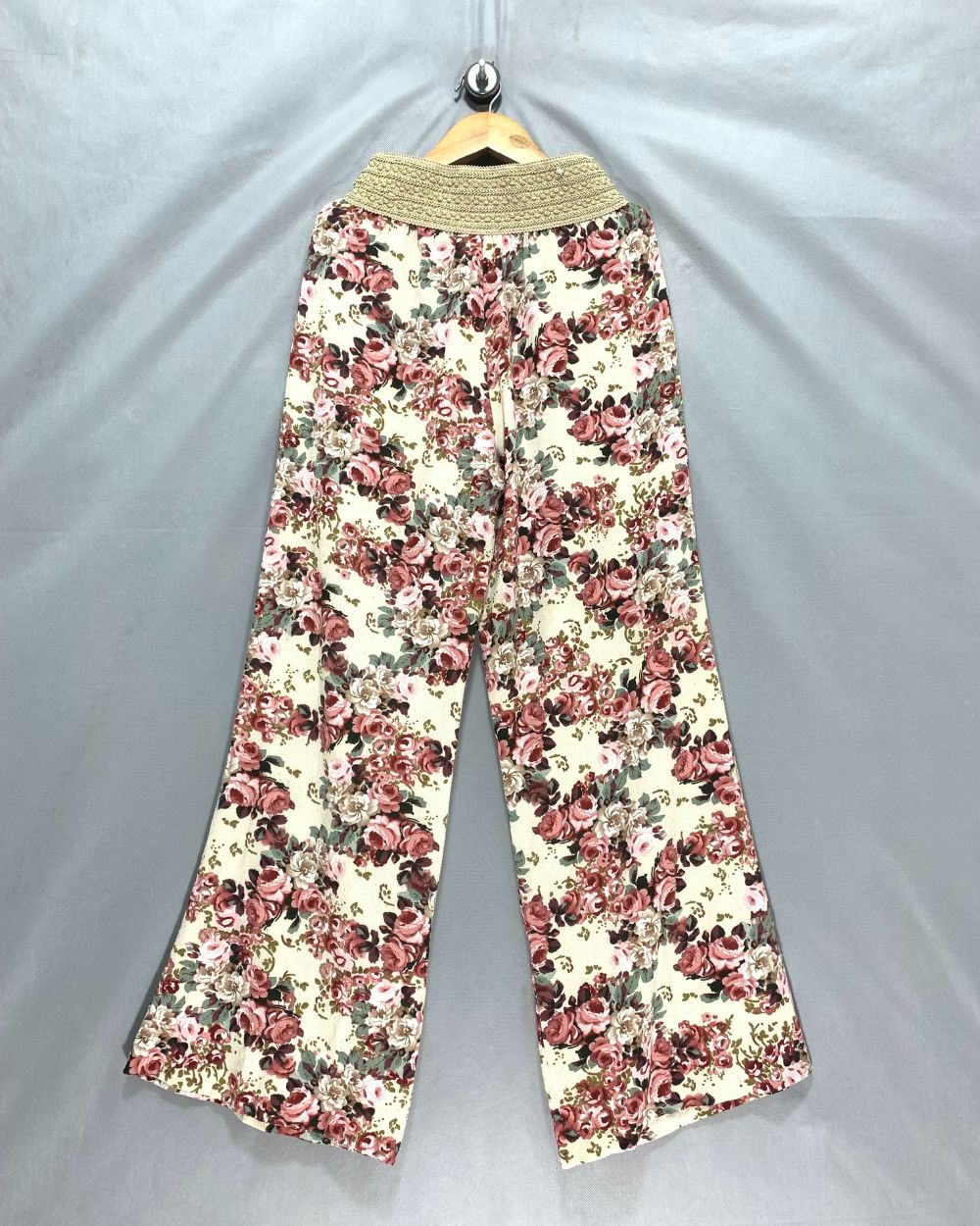 Rainbow Pink Plazo For Women M