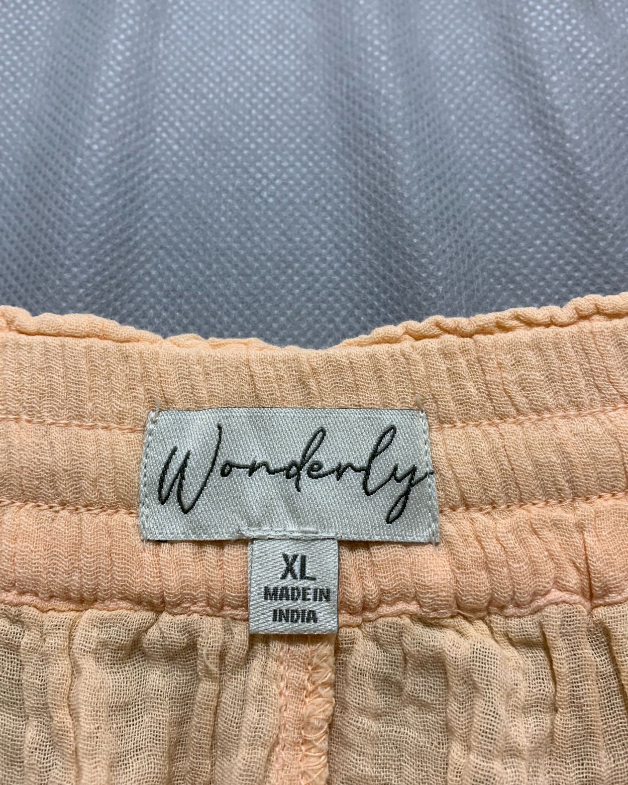 Wonderly Cream Plazo For Women XL