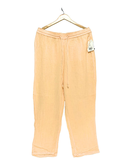 Wonderly Cream Plazo For Women XL