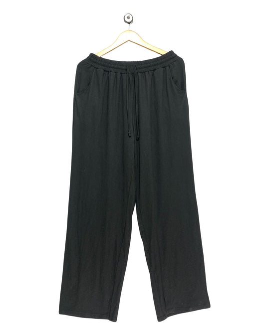 Dibaolong Black Plazo For Women XL