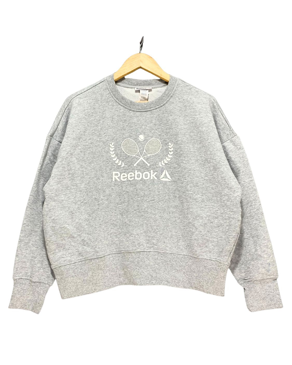 Reebok Gray Sweatshirt For Women S