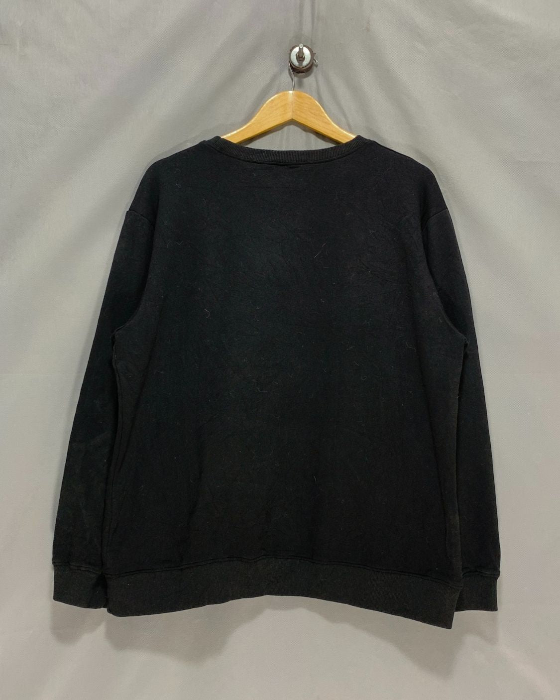 Thrift Queen Black Sweatshirt For Women XXL