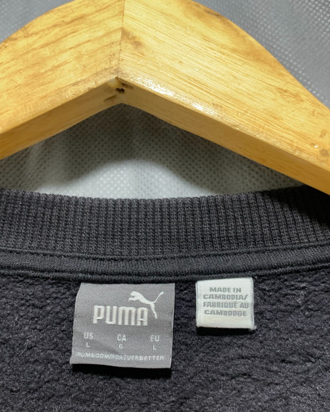 Puma Black Sweatshirt For Women L