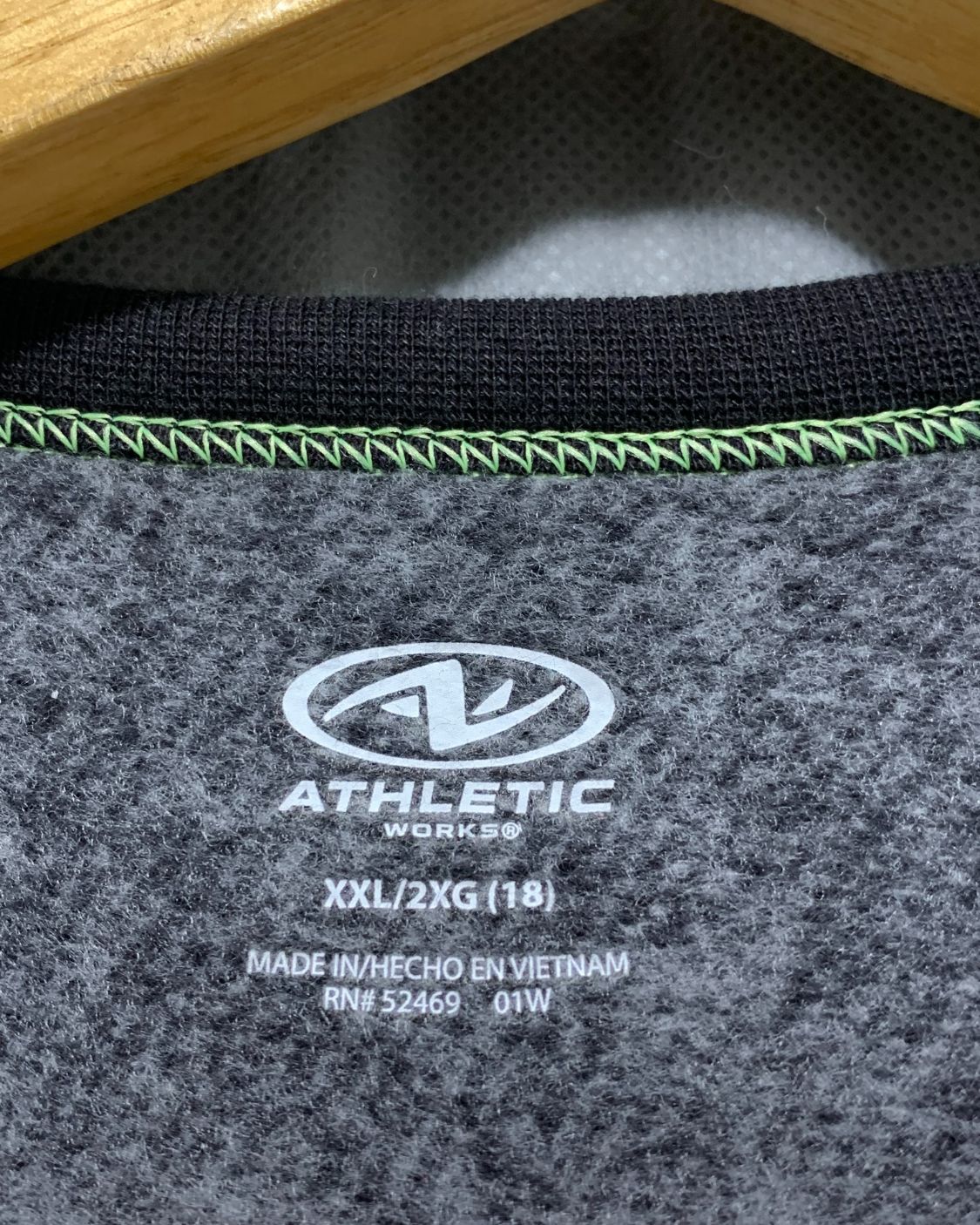 Athletic Works Gray Sweatshirt For Women 19 Years