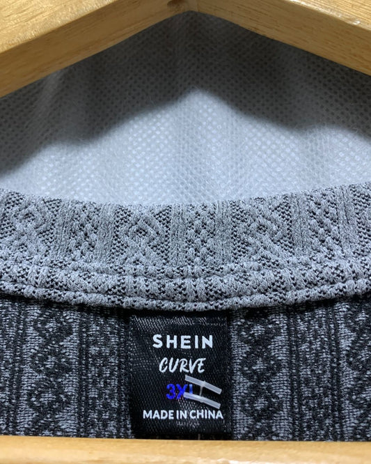 SHEIN Gray Sweater For Women 3X Large