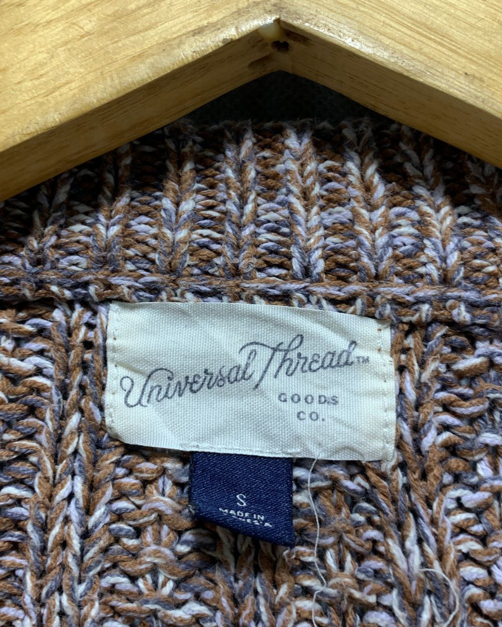 Universal Thread Brown Sweater For Women S