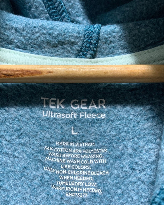 Tek Gear Blue Hoodie For Women L