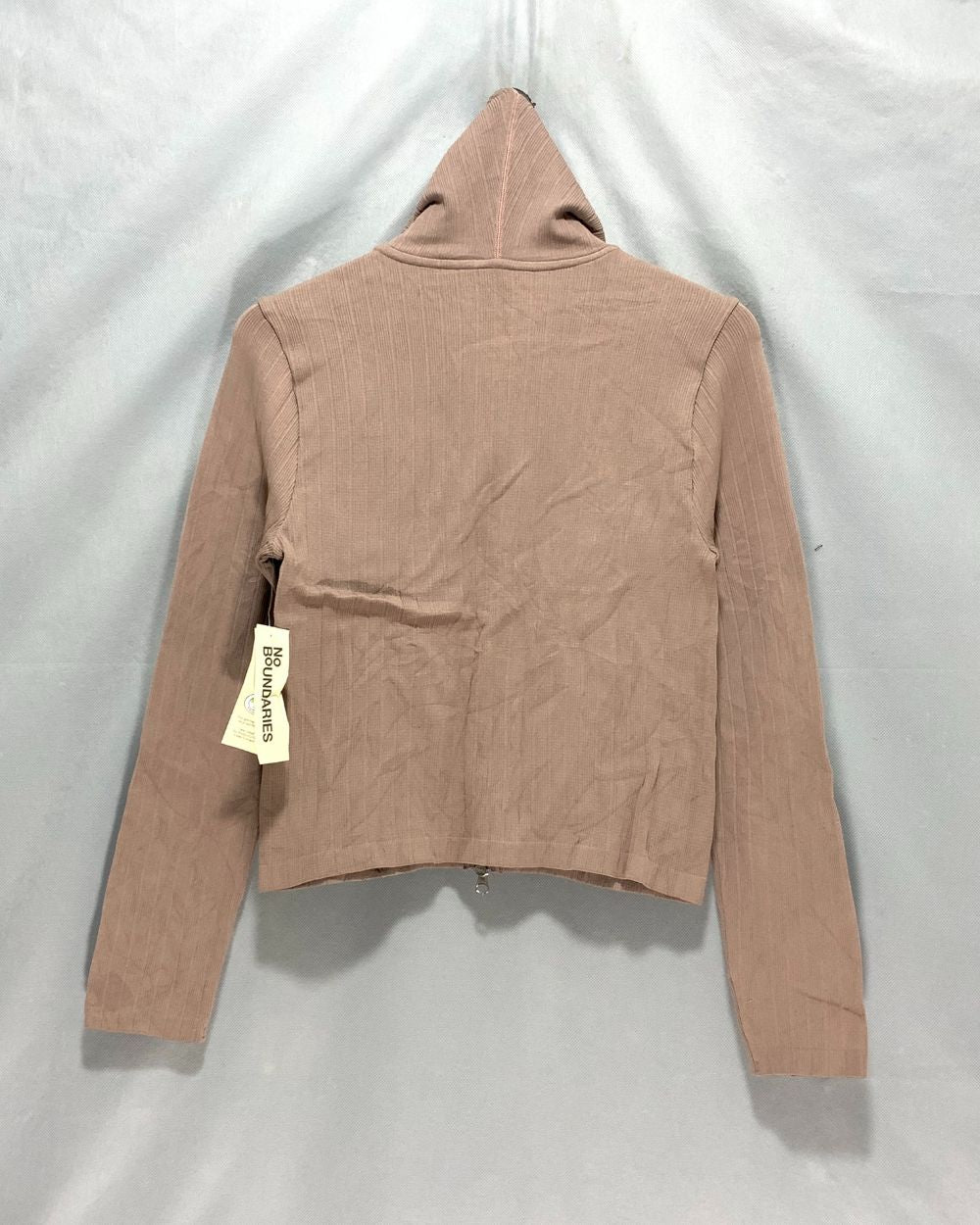 No Boundaries Maroon Zipper For Women 18 Years