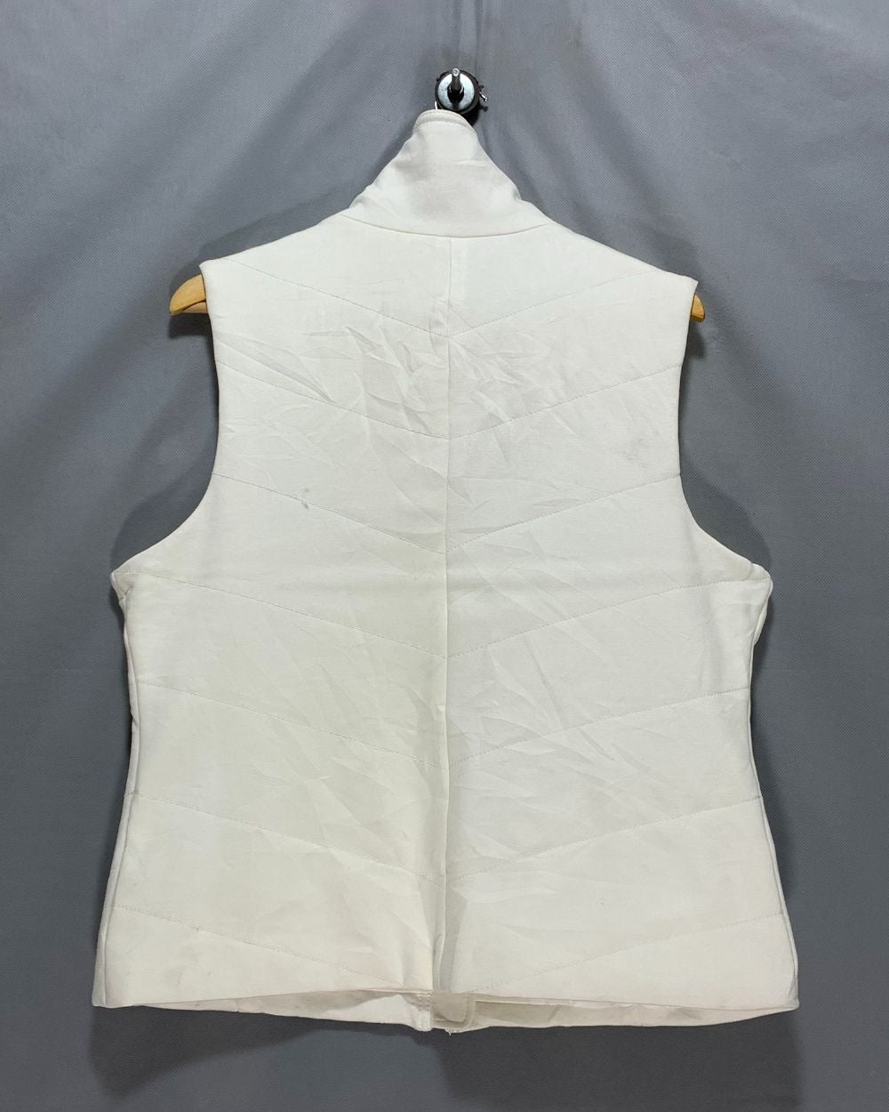 Coldwater Creek White Vest Jacket For Women L
