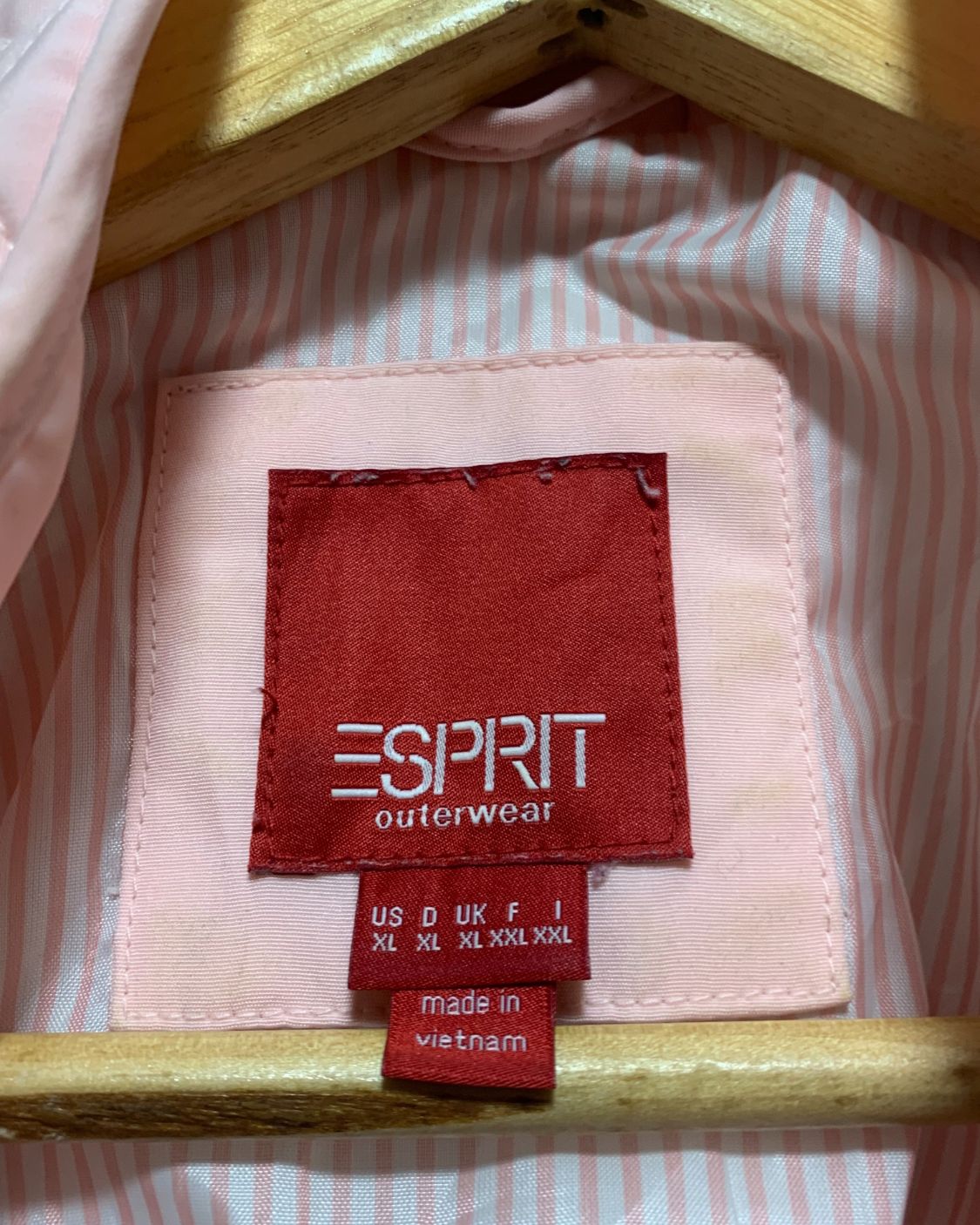 Esprit Pink Jacket For Women XL