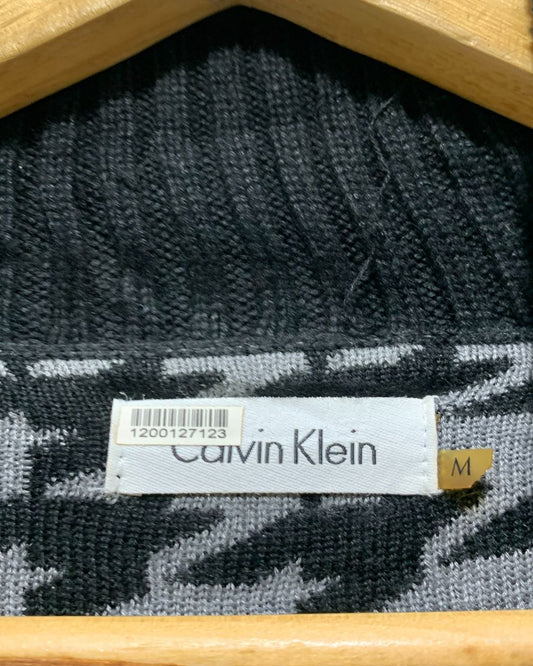 Calvin Klein Gray Sweater For Women M