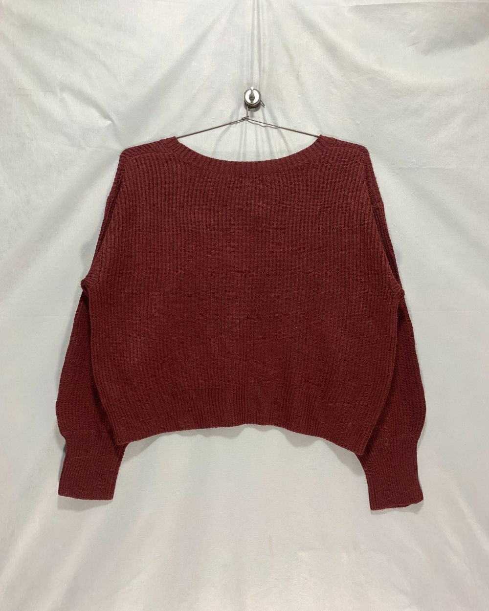 Fashion Nova Maroon Sweater For Women XXL
