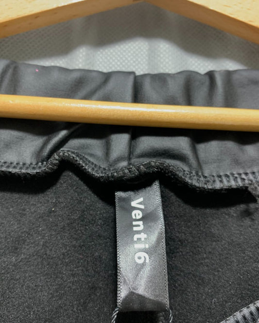 Venti6 Black Sport Gym tights For Women M