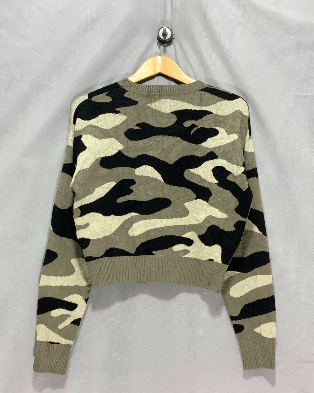 No Boundaries Camouflage Sweatshirt For Women S