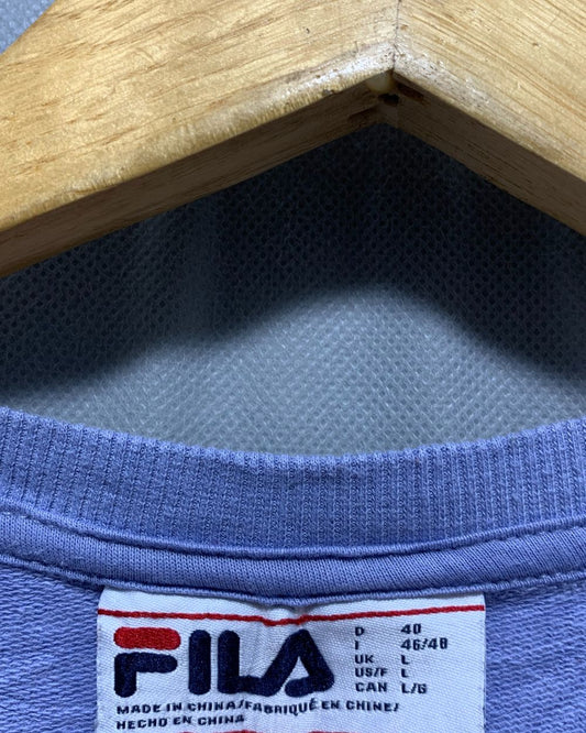 Fila Purple Sweatshirt For Women L
