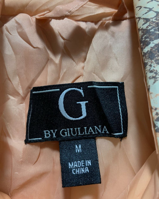 By Giuliana Snake Print Jacket For Women M