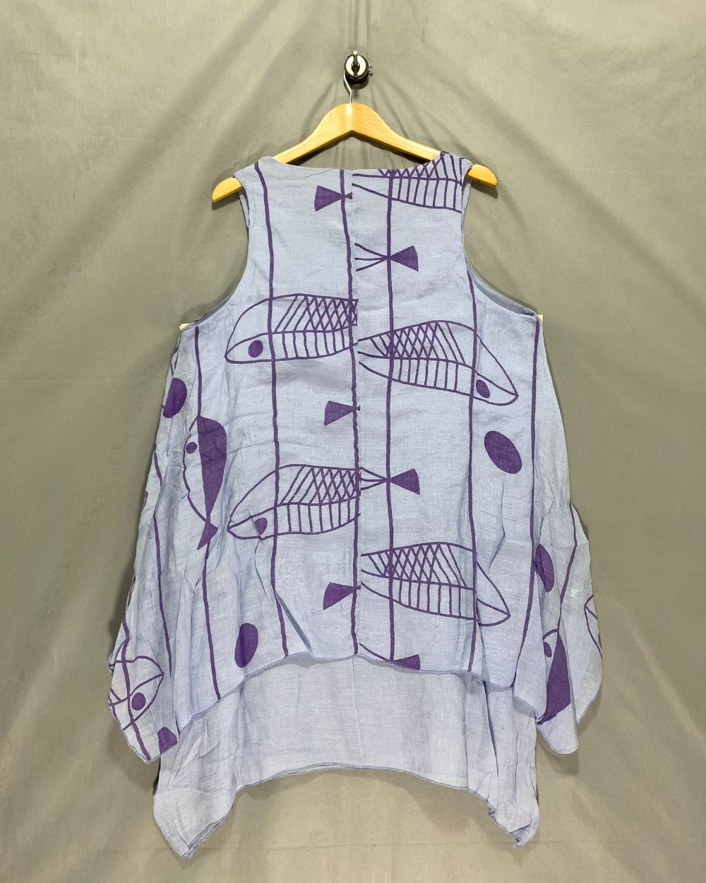 Thrift Queen Blue For Women Top S