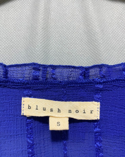 Blush Noir Blue For Women Crop Top S