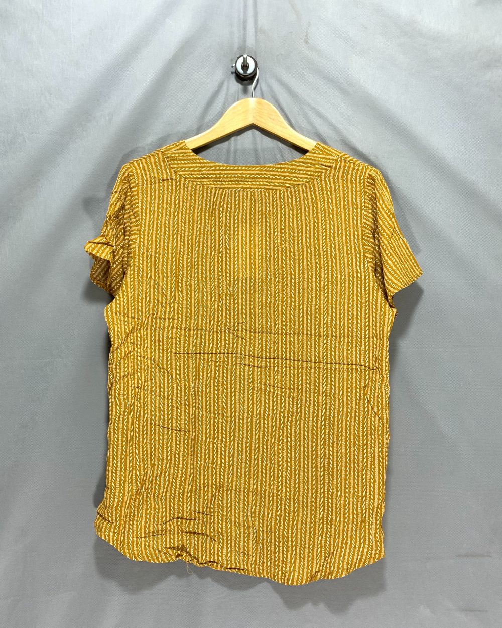 Koandaily Yellow For Women Crop Top M