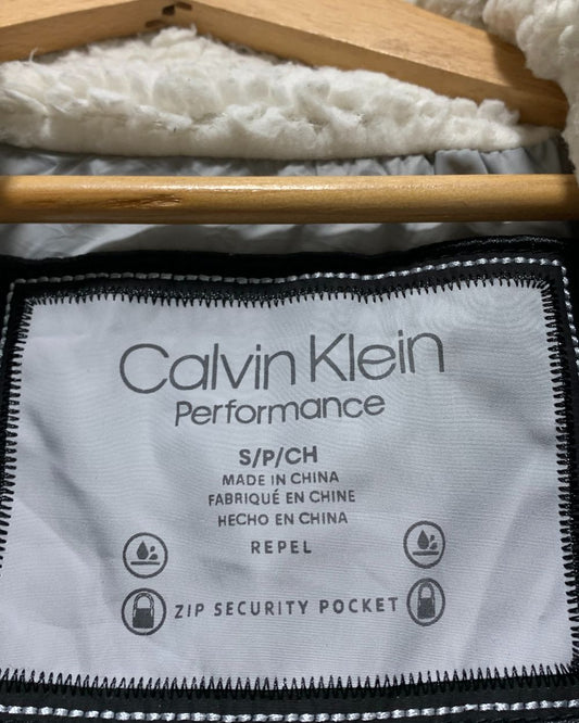 Calvin Klein Gray Vest Jacket For Women S