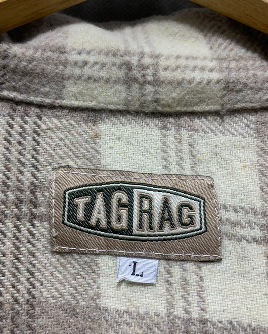 Tag Rag Cream Sweatshirt For Women Large