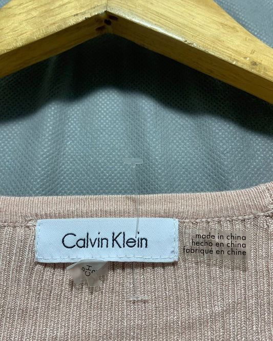 Calvin Klein Pink Sweater For Women S