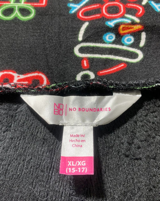 No Boundaries Black Trousers For Woman XL