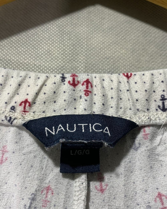Nautica White Trousers For Woman L